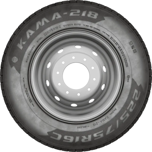 Легкогрузовые шины 225/75R16C KAMA-218 121/120N  TL